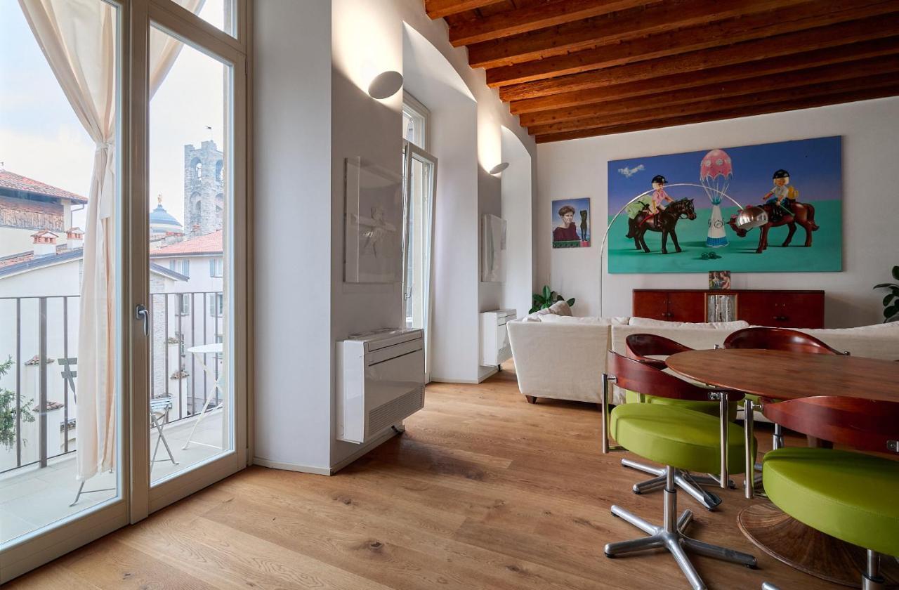 "Camera Con Vista" Bergamo Alta Luaran gambar